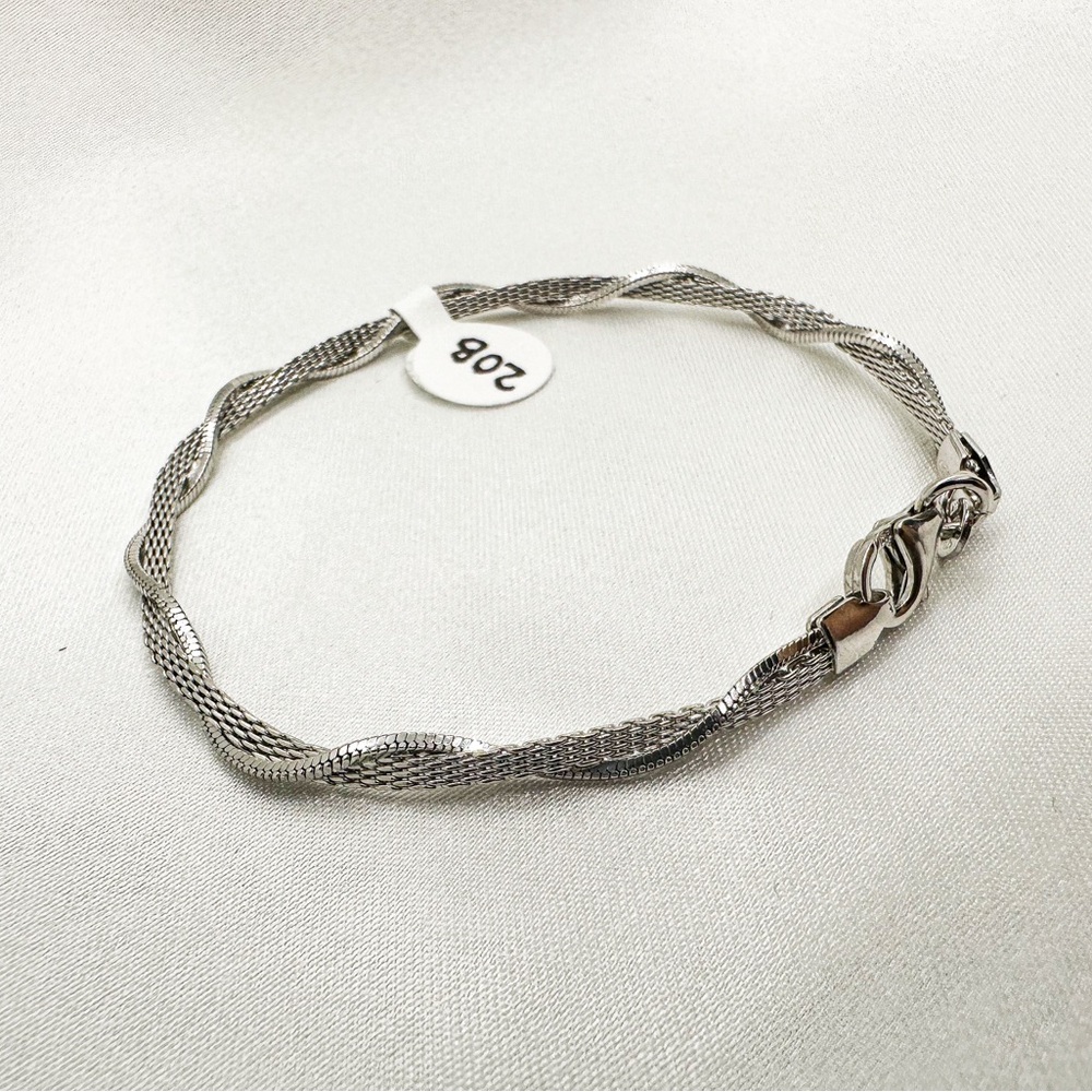 Silver Mesh Bracelet